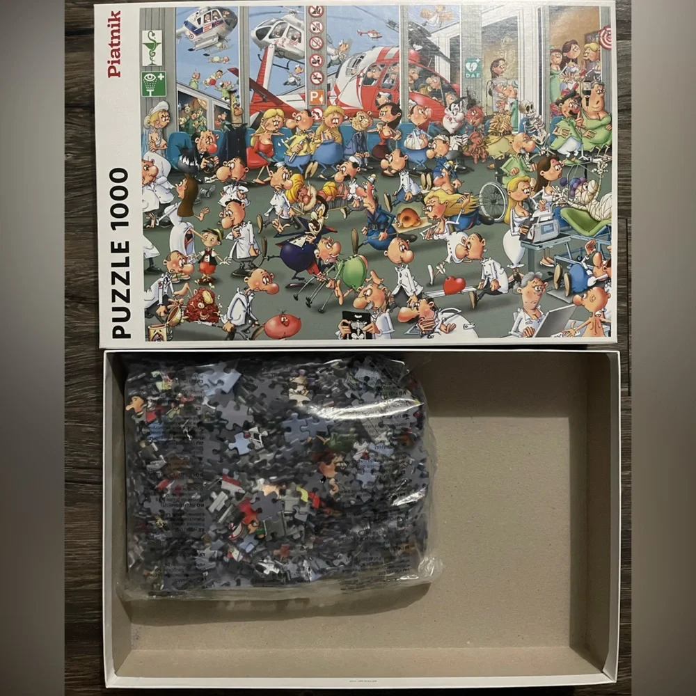 Piatnik Ruyer - Emergency Room Puzzle 1000 piece puzzle. 🧩 - Picture 2 of 4